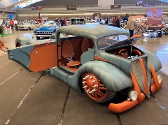 Pic 5 Aaron Buck of Pottstown, PA brought out this radical 1936 Ford Pickup Pic 5 Aaron Buck of Pottstown, PA brought out this radical 1936 Ford Pickup